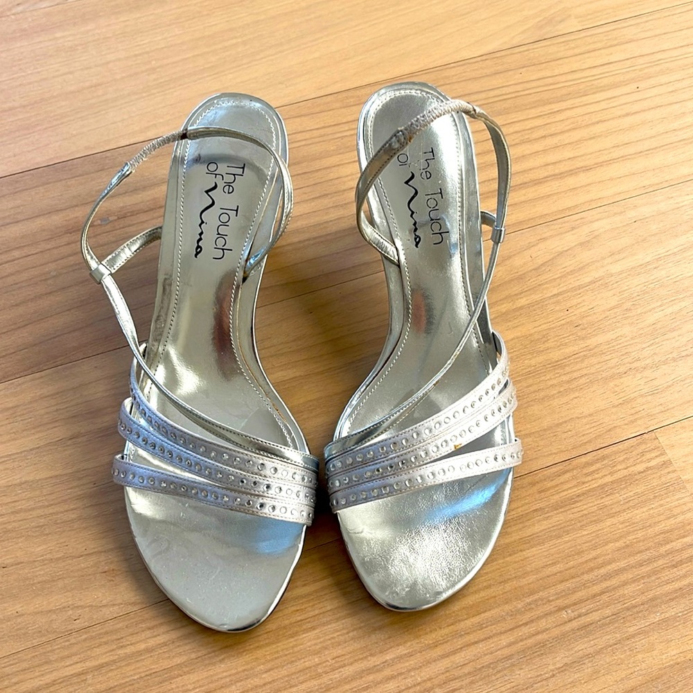 Women’s fancy Silver studded sandals